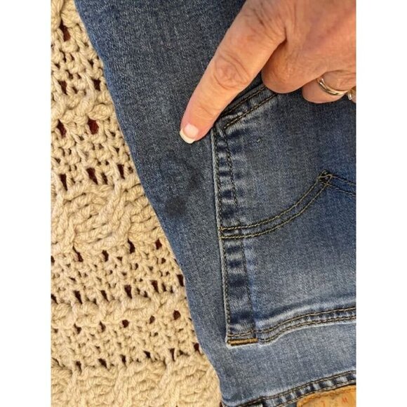 Levi's 501 Slim Fit Jeans W32 L34‎ Button Fly Medium Wash Denim Men's - Picture 11 of 16